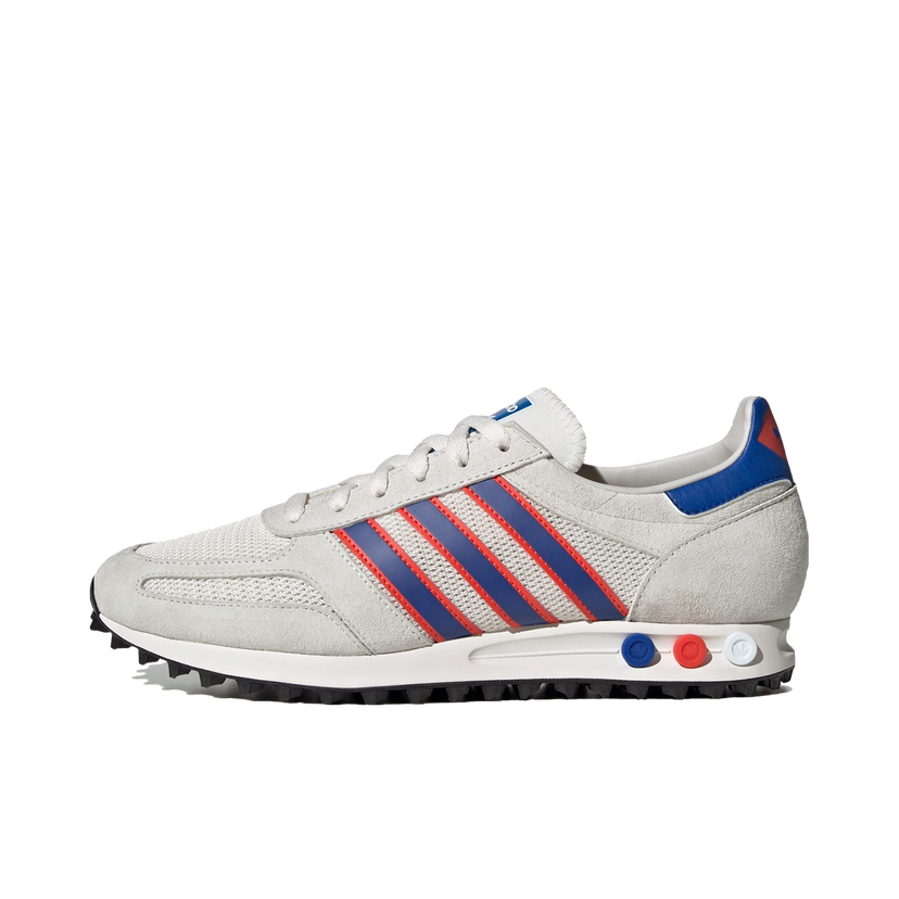 Кецове и обувки adidas Originals adidas LA Trainer Chalk White Royal Blue Bright Red Сиво | ID4663