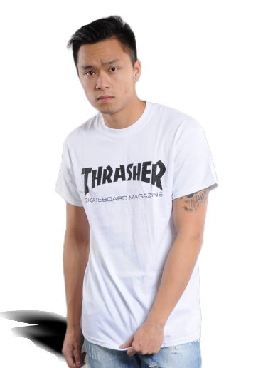 Тениска Thrasher Skate Mag T-Shirt Бяло | 110101