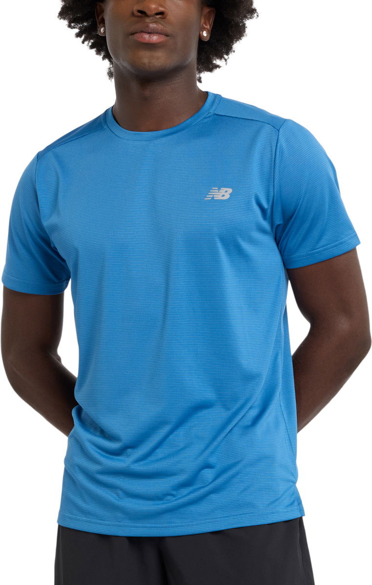 Тениска New Balance Sport Essentials T-Shirt Синьо | mt41222-beu