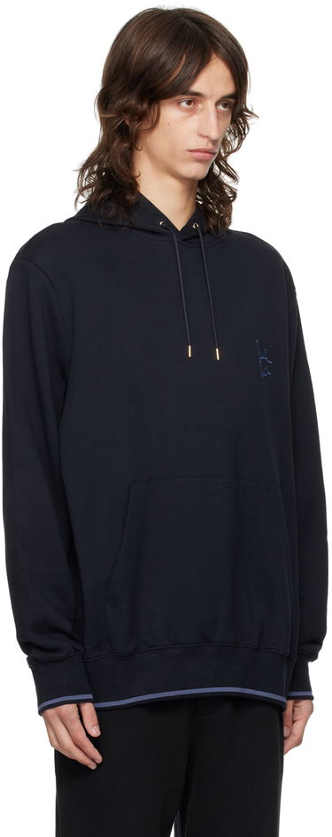 Суитчър Paul Smith Paul Smith Embroidered Logo Hoodie Черно | M1R-071Y-NP4718-49, 1