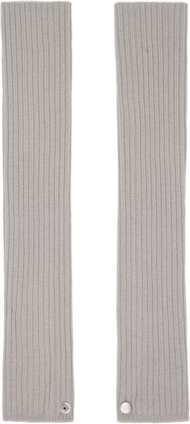 Ръкавици Rick Owens Rick Owens Concordians Rasato Knit Arm Warmers Сиво | RP02E4488 M, 0