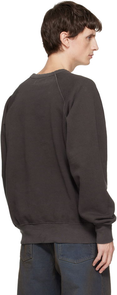 Суитчър LES TIEN Heavyweight Binded Neck Raglan Sweatshirt Сиво | CF-1122, 2