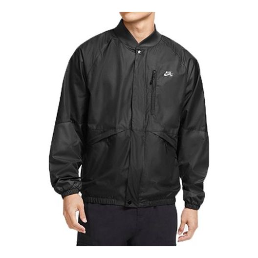 Яке бомбър Nike SB SB Skate Windproof Jacket Черно | CK5246-011