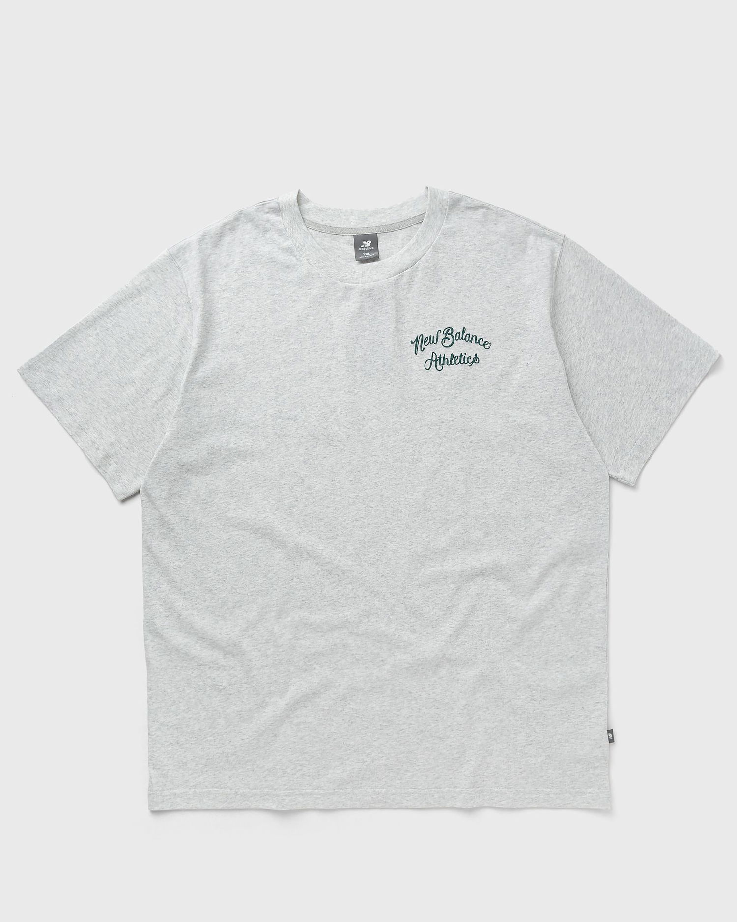 Тениска New Balance Athletics Relaxed League Tee Сиво | MT43556-AHH, 0