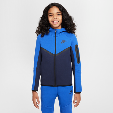 Суитчър Nike Nike Sportswear Tech Fleece Full-Zip Hoodie Синьо | HV5867-451, 1