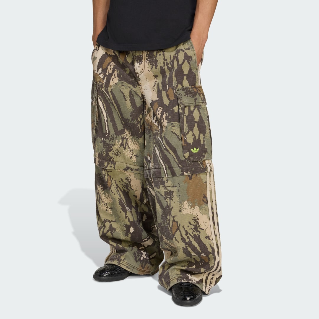 Карго панталони adidas Performance Convertible Camo Cargo Pants Зелено | KD2254, 0