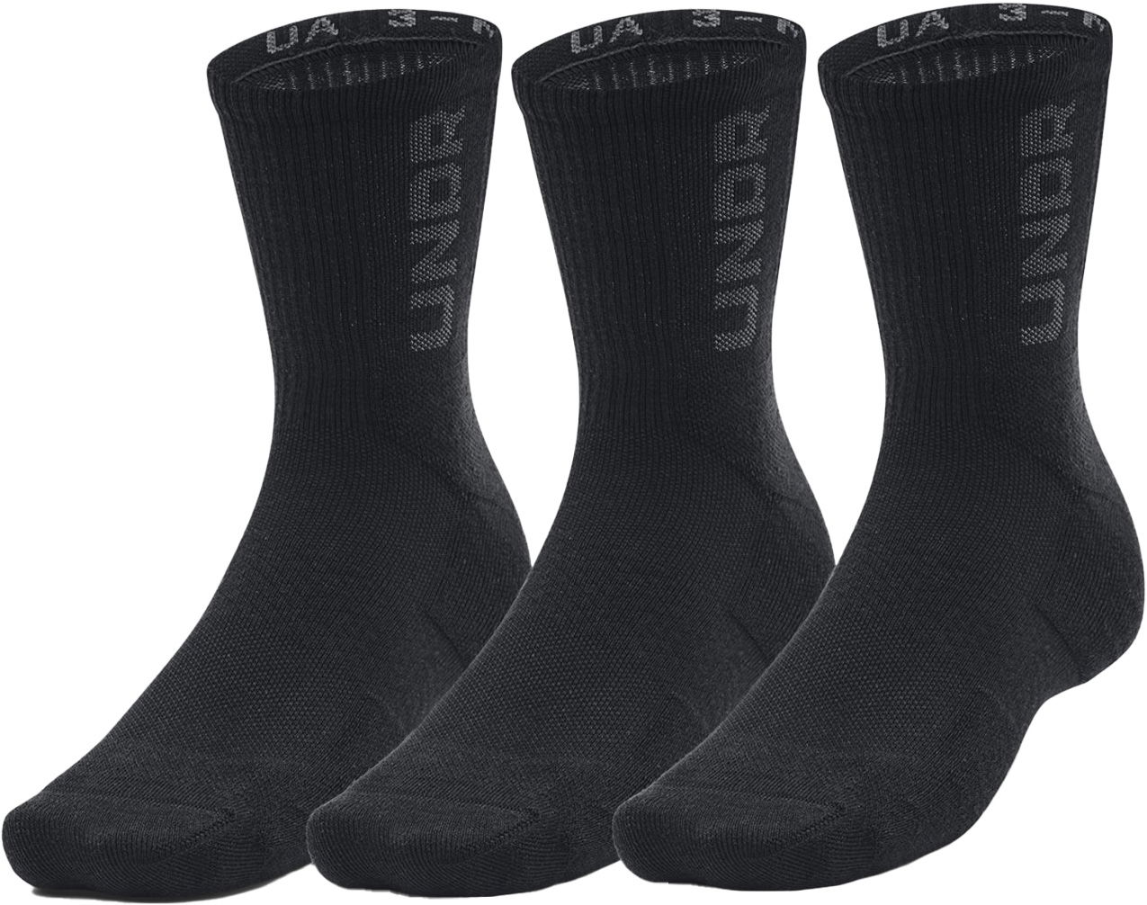 Чорапи Under Armour Ponožky 3-Maker Mid Crew Socken 3er Pack F002 Черно | 1373084-002, 0