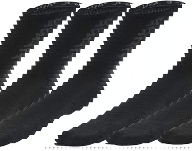 Чорапи Under Armour Ponožky 3-Maker Mid Crew Socken 3er Pack F002 Черно | 1373084-002, 0