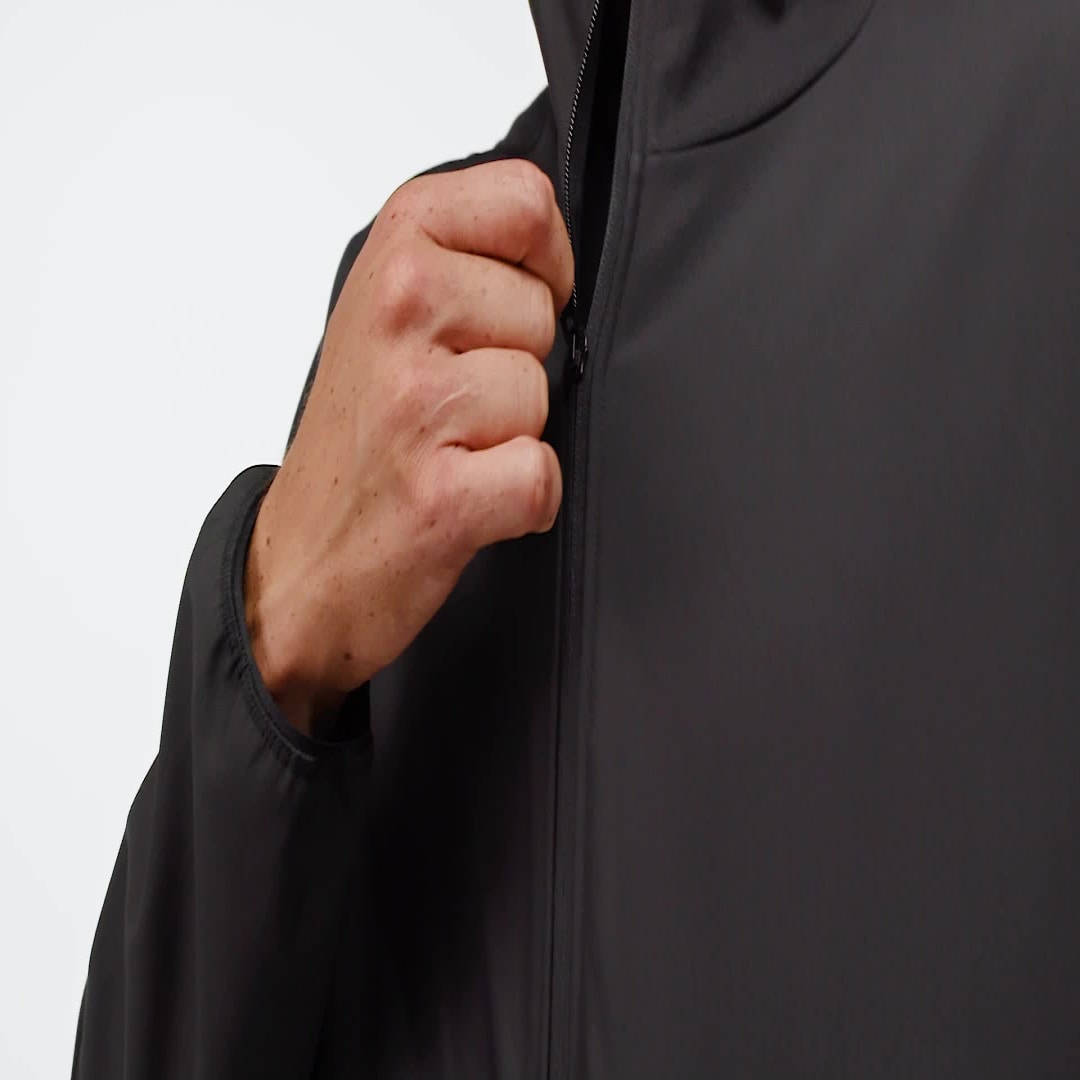 Ветровка adidas Performance City Escape Premium Full-Zip Hoodie Черно | JF3300, 1