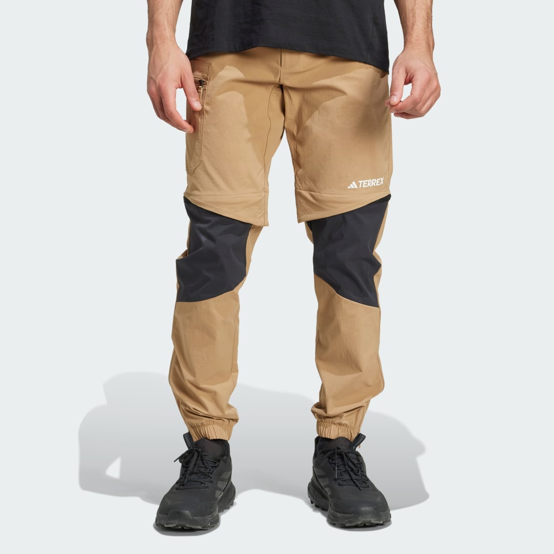 Панталони adidas Performance Terrex Utilitas Hiking Zip-Off Pants Бежово | JM7401, 0