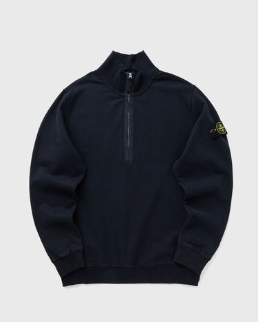 Суитчър Stone Island Long Sleeve 1/4 Zip Sweatshirt Тъмно синьо | K2S156100068S0A20.V0020, 0
