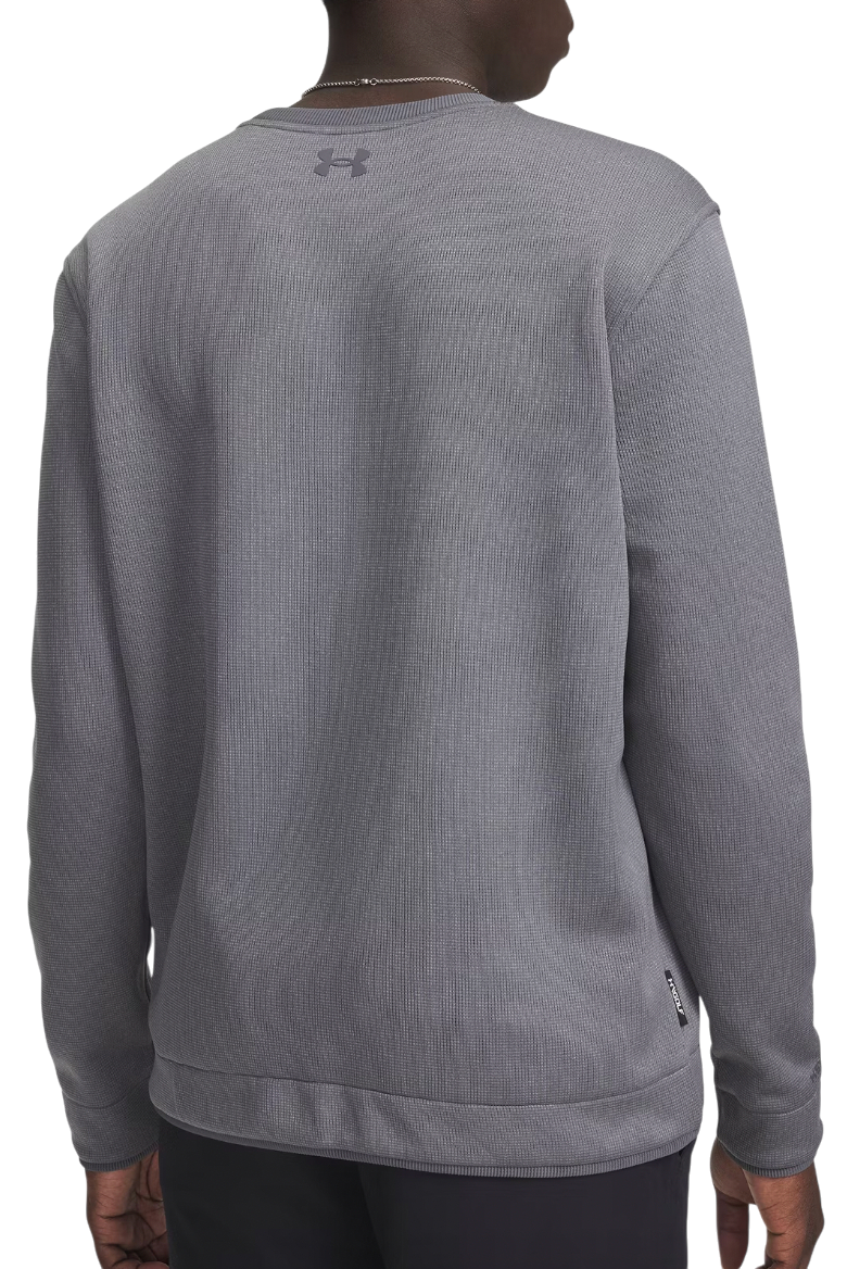 Суитчър Under Armour Textured Fleece Crewneck Top Сиво | 6003723-025, 1