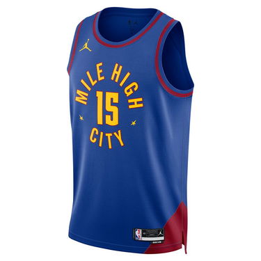 Фланелка Jordan Dri-FIT NBA Denver Nuggets Statement Edition 2022 Swingman Jersey Тъмно синьо | DO9524-496, 1
