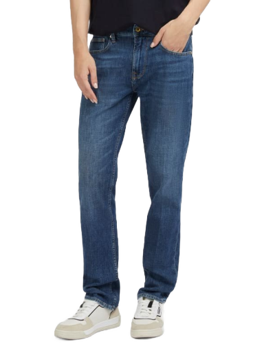 Дънки GUESS Mid Rise Slim Denim Тъмно синьо | M3BAS2D55Y1