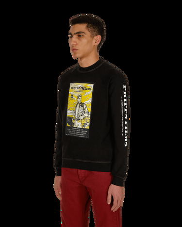 Суитчър PHIPPS Movie Merch Crewneck Sweatshirt Черно | PHSS21N02-1J001 BLACK, 2