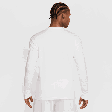 Тениска Nike Nike Max90 Basketball Long Sleeve T-Shirt Бяло | HJ3348-100, 3