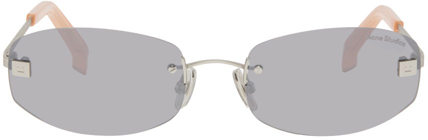Слънчеви очила Acne Studios Rimless Sunglasses Бежово | C30054-, 0