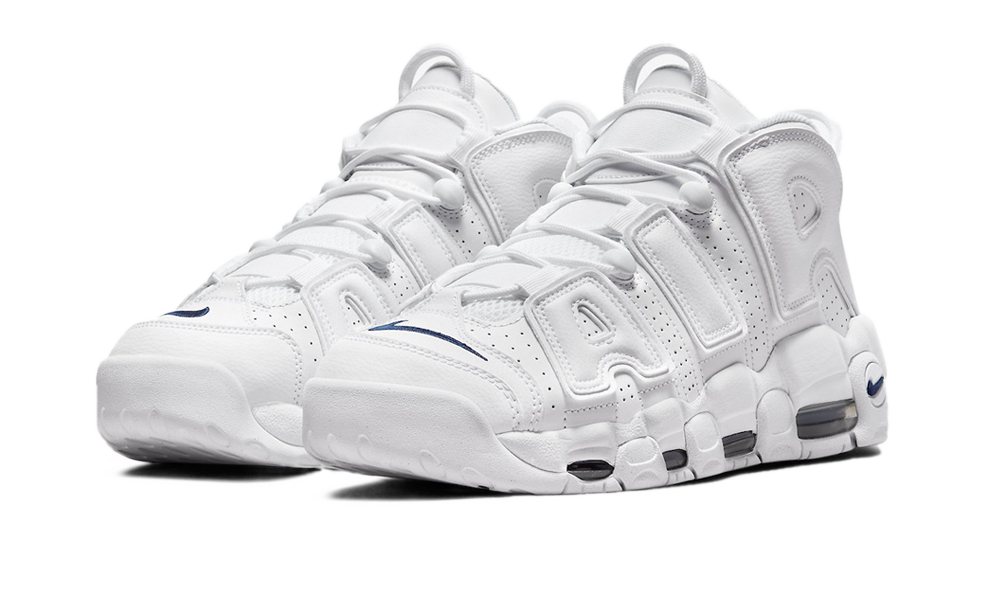 Кецове и обувки Nike Air More Uptempo 96 'White White Midnight Navy' Бяло | DH9719-100, 1