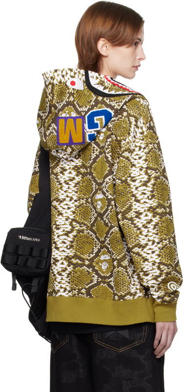 Суитчър BAPE A Bathing Ape Shark Exclusive Hoodie Зелено | Shark Hoodie, 2