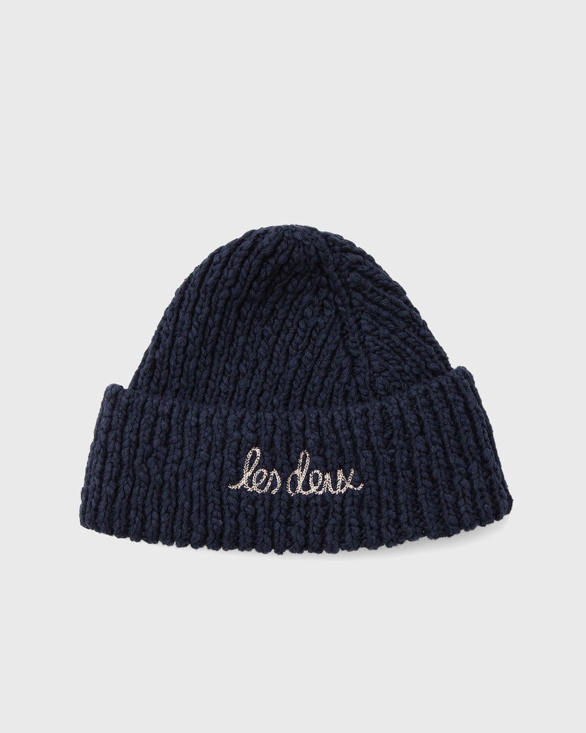 Шапка Les Deux Cotton Beanie Синьо | LDM710024-460460