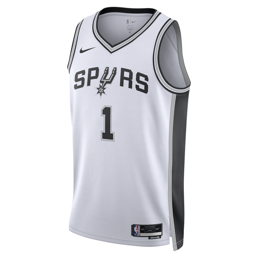 Фланелка Nike Dri-FIT NBA Swingman San Antonio Spurs Association Edition 2022/2023 Бяло | DN2094-104