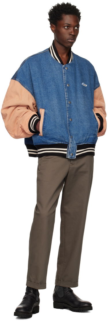 Яке бомбър We11done We11done Denim Varsity Jacket Синьо | WD-DJ3-22-371-U-BL, 3