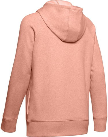 Суитчър Under Armour RIVAL SPORTSTYLE Fleece Full-Zip Hooded Sweatshirt with Sleeve Graphic Розово | 1348559-689, 2