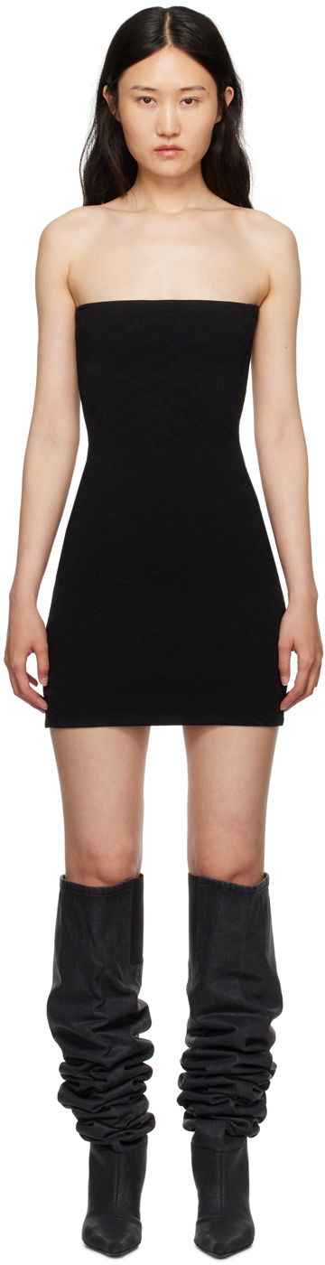 Pокля Alexander Wang Strapless Mini Dress Черно | 4KC3236049, 0