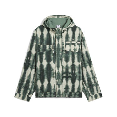 Ветровка Puma PALAIS ARTISAN Seersucker Hooded Jacket Зелено | 629390_30, 5