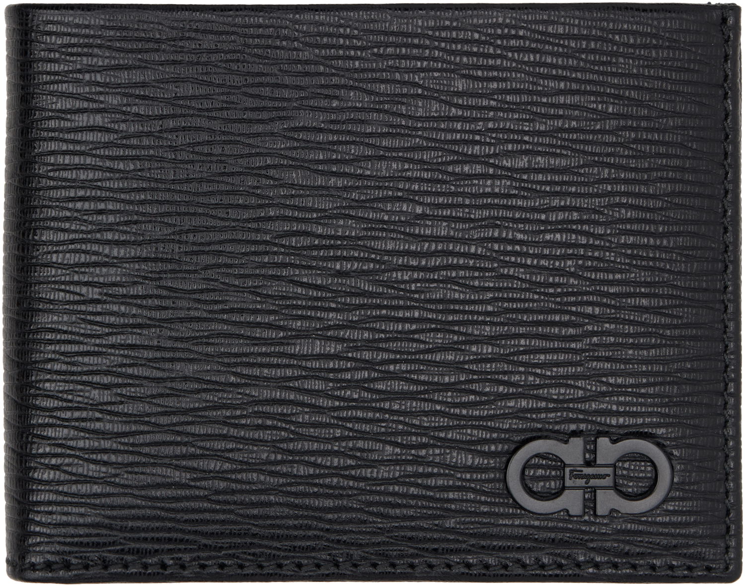Портфейл FERRAGAMO ID Window Wallet Черно | 733347, 0
