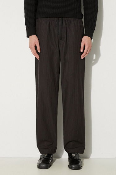 Панталони и дънки WOOD WOOD Stanley Crispy Check Trousers Черно | 12235008.5274, 0