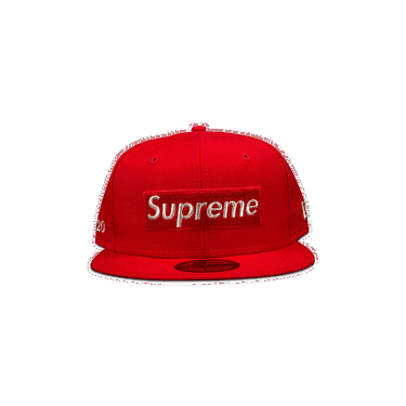 Шапка с козирка Supreme $1M Metallic Box Logo New Era Червено | SS20H21 RED, 0