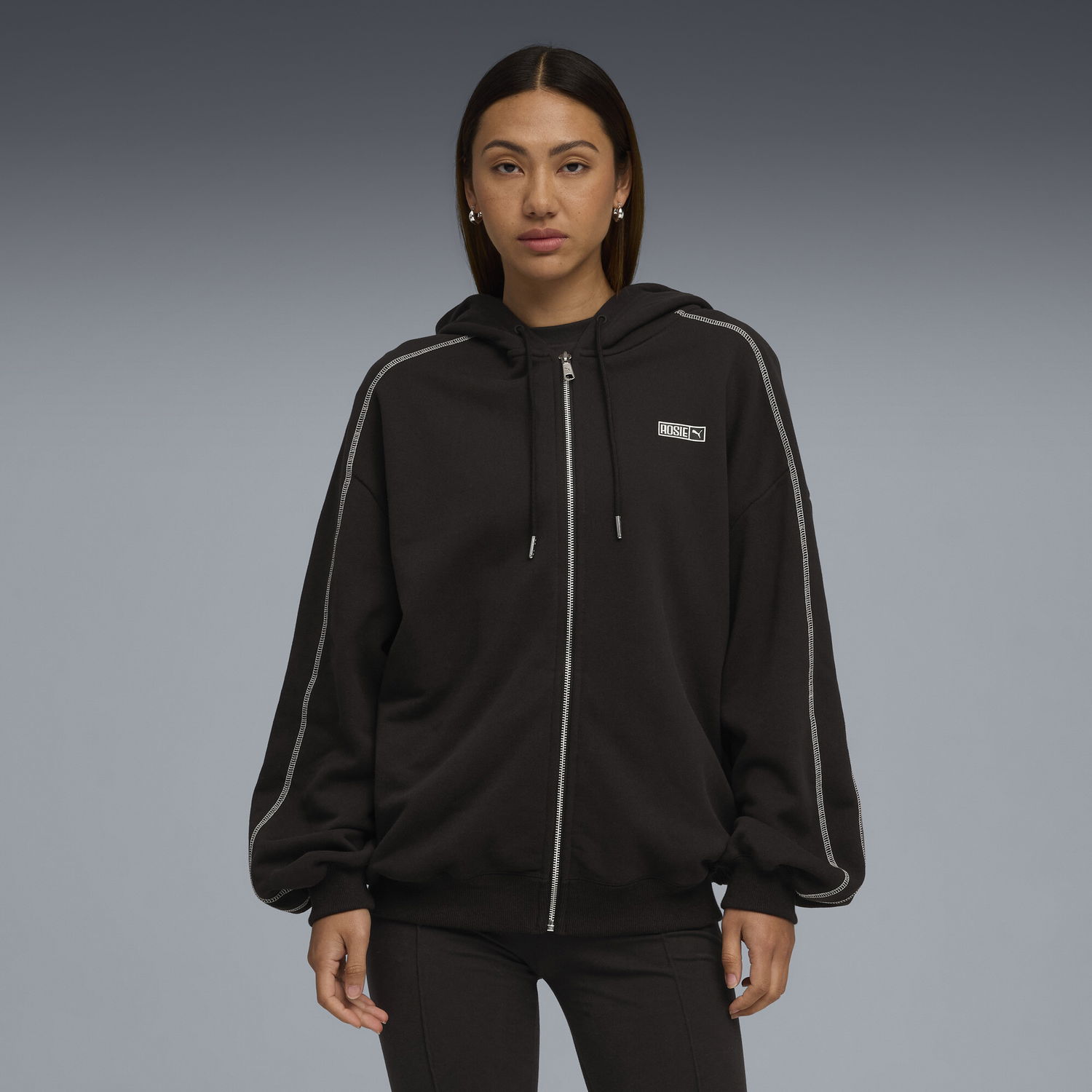 Суитчър Puma PUMA x ROSÉ T7 Women's Hoodie Черно | 633801_01, 0