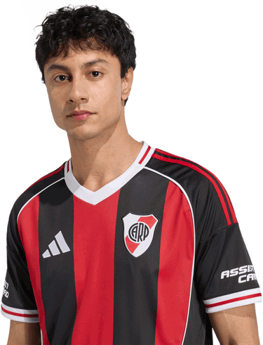 Фланелка adidas Performance River Plate 25/26 Away Jersey Червено | JI7077, 3