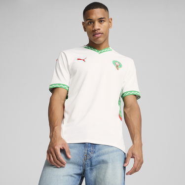 Тениска Puma Morocco 2025 Away Jersey Бяло | 777706_02, 0