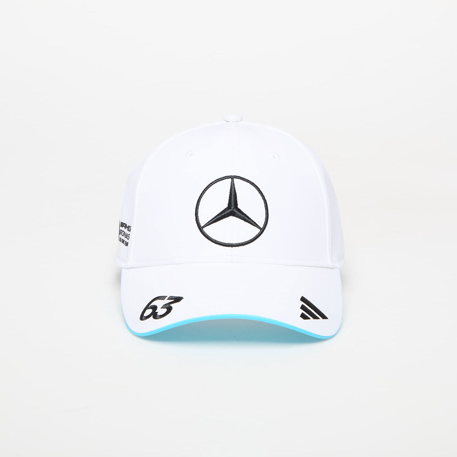 Шапка с козирка adidas Performance Mercedes - AMG Petronas Formula One Team George Russell Cap Бяло | JZ2568, 0