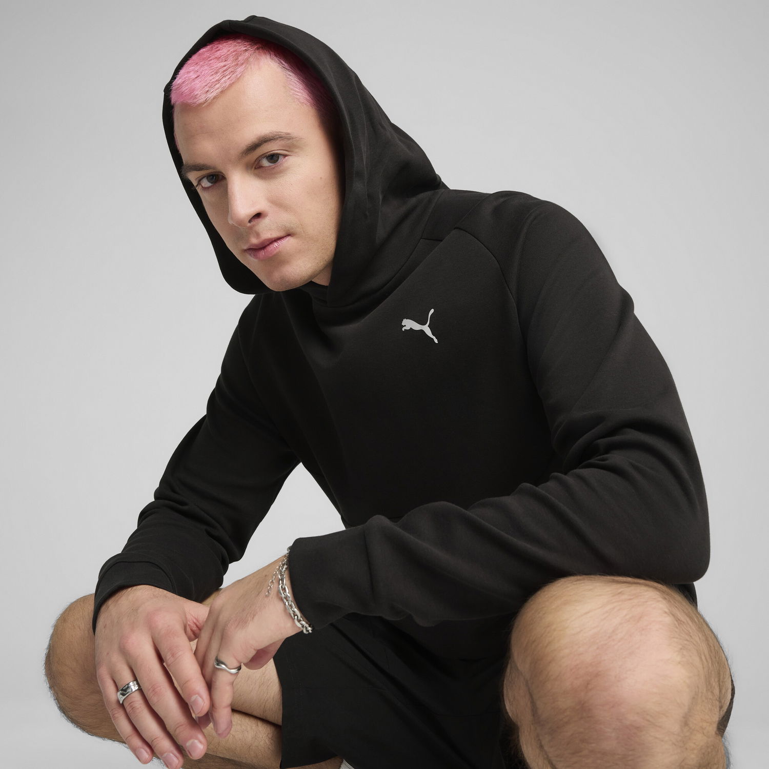 Суитчър Puma PUMATECH Hoodie Черно | 684600_01, 1