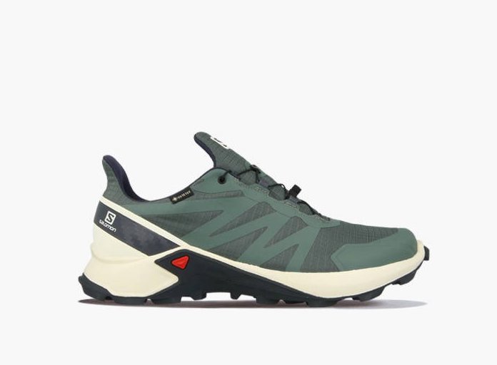 Кецове и обувки Salomon Supercross GTX Зелено | 409542, 0