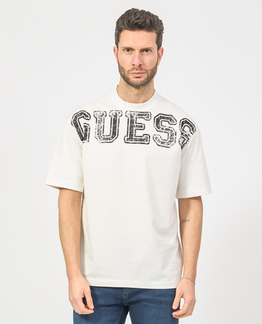 Тениска GUESS Guess Bugler T-Shirt Бяло | Z5GI15I3Z14-G018, 1