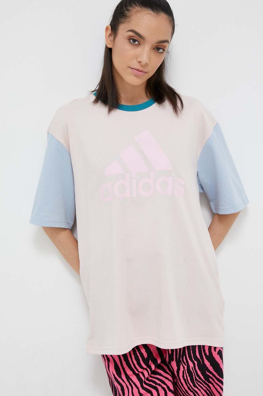 Тениска adidas Originals Essentials Big Logo Boyfriend T-Shirt Многоцветен | IL3333, 0