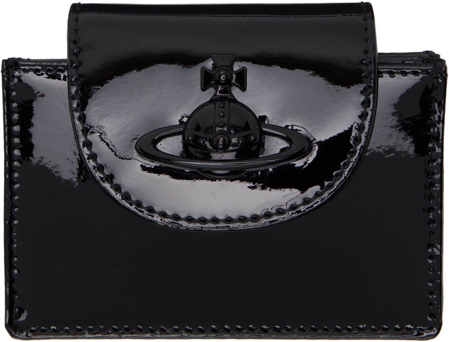 Портфейл Vivienne Westwood Vivienne Westwood Flap Card Holder Черно | 5402000QW-L001O-, 0