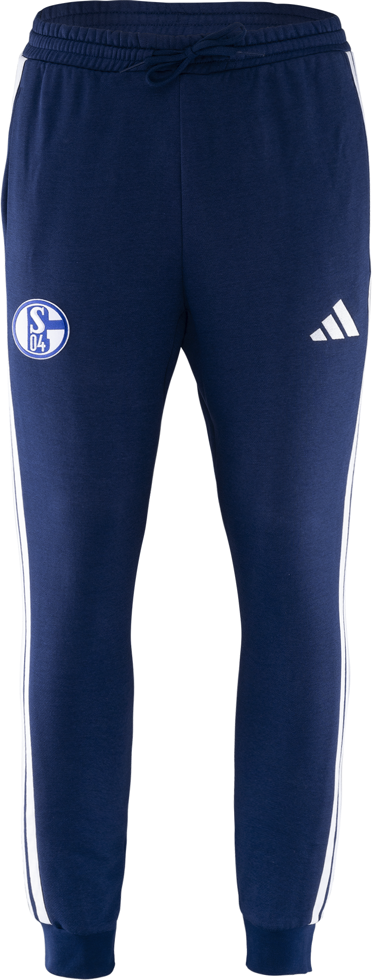 Спортни панталони adidas Originals FC Schalke 04 Team Sweatpants Тъмно синьо | 6s04jd1859