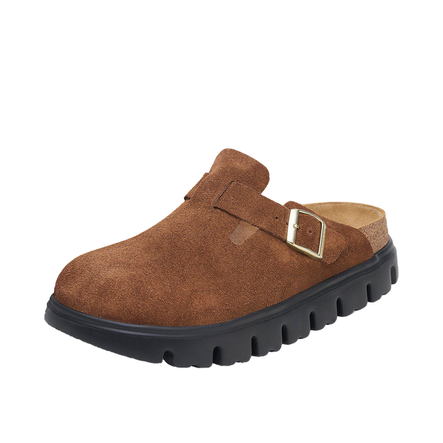 Boston Chunky Suede Leather Narrow Fit