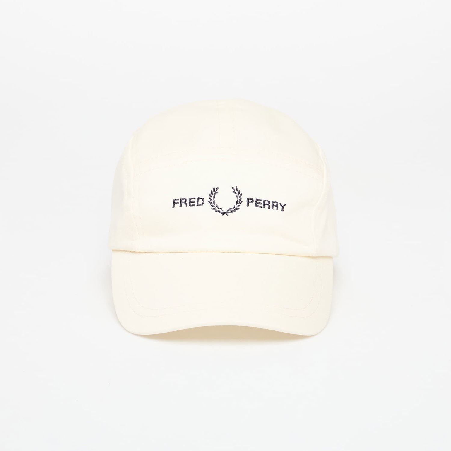 Шапка с козирка Fred Perry Fred Perry 5 Panel Twill Cap Бяло | HW9665 560, 0
