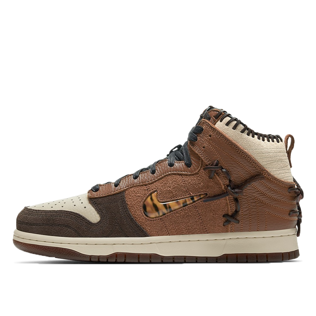 Кецове и обувки Nike Bodega x Dunk High "Legend" Кафяво | CZ8125-200, 1
