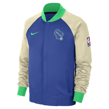 Яке Nike Dri-FIT Milwaukee Bucks Showtime City Edition Тъмно синьо | FB3503-480, 0