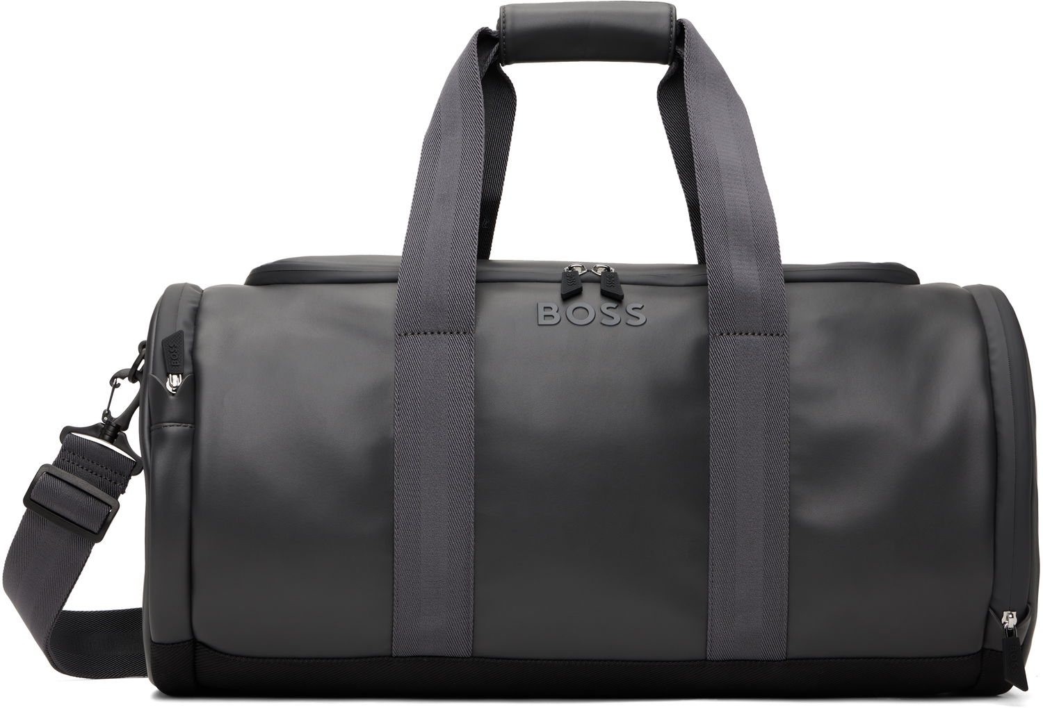 Чанта за пътуване BOSS Faux-Leather Duffle Bag Черно | 50536315, 0