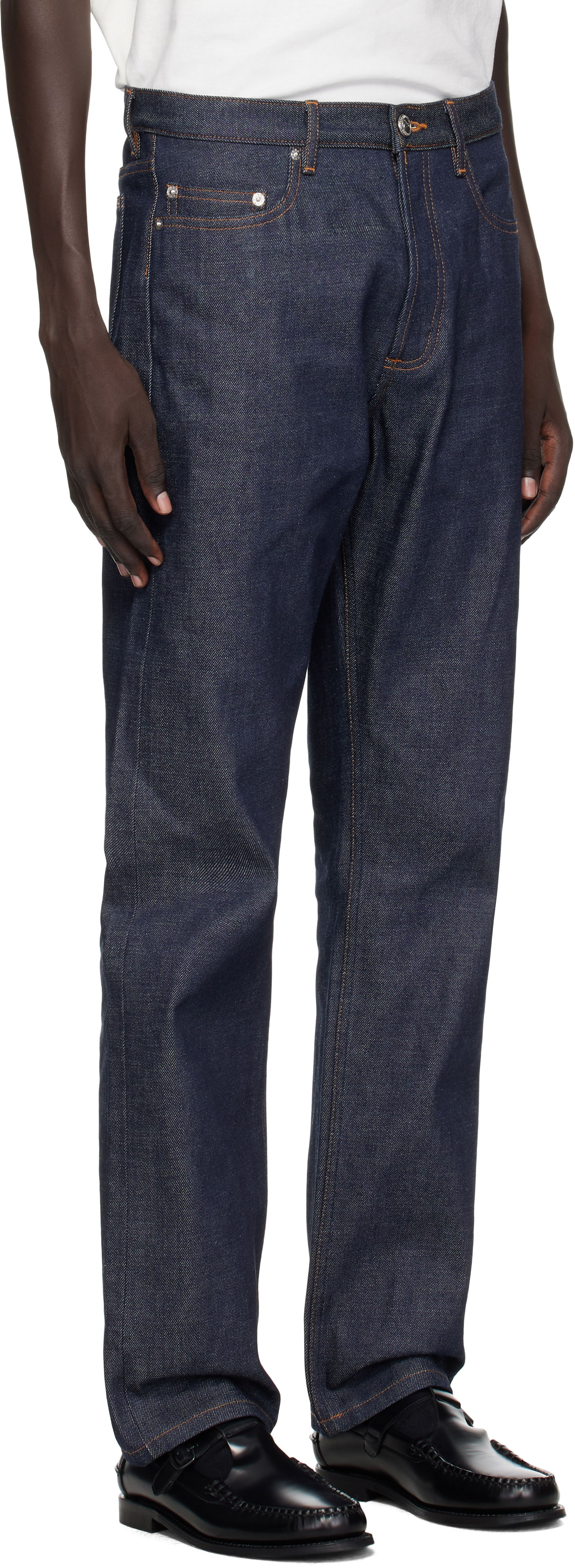 Дънки A.P.C. A.P.C. Standard Jeans Синьо | CODBS-H09080, 1