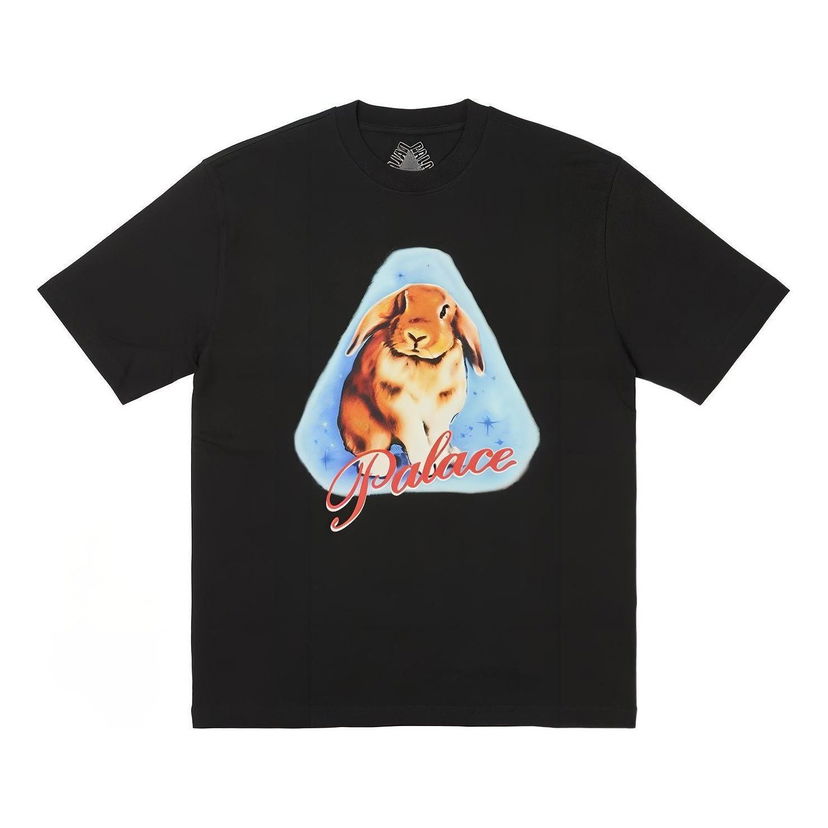 Тениска Palace Palace Bunny Print T-Shirt Черно | P26TS009