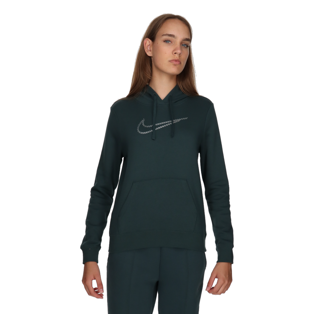 Суитчър Nike Sportswear Club Fleece Premium Essential Hoodie Зелено | FB8763-328, 0